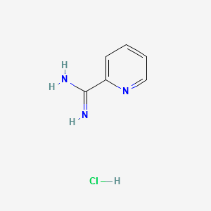Pyridine-2-carboximidamide hydrochloride structure, CAS 51285-26-8