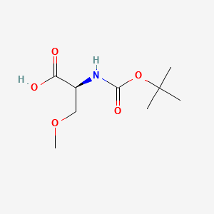 Boc-O-methyl-L-serine structure, CAS 51293-47-1
