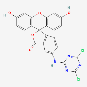 5-(4,6-Dichlorotriazinyl)aminofluorescein structure, CAS 51306-35-5