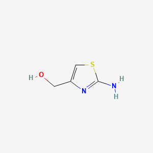 2-Amino-4-hydroxymethylthiazole structure, CAS 51307-43-8