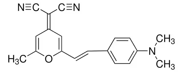 4-(Dicyanomethylene)-2-methyl-6-(4-dimethylaminostyryl)-4H-pyran structure, CAS 51325-91-8