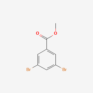 Methyl 3,5-dibromobenzoate structure, CAS 51329-15-8