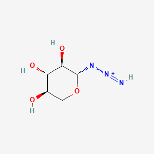 beta-Xylopyranosyl azide structure, CAS 51368-20-8