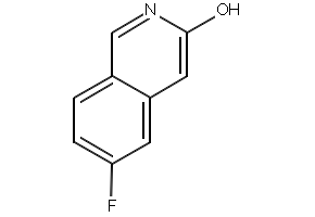 6-Fluoroisoquinolin-3-ol structure, CAS 51463-15-1