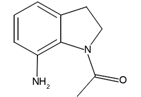 1-Acetyl-7-amino-2,3-dihydro-1H-indole structure, CAS 51501-31-6