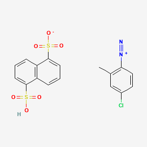 Fast Red TR Salt 1,5-naphthalenedisulfonate salt structure, CAS 51503-28-7