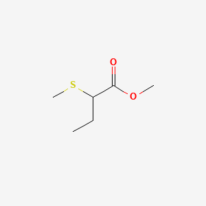 Methyl 2-(methylthio)butyrate structure, CAS 51534-66-8