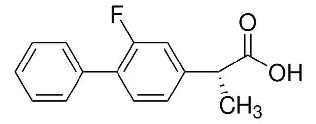 (R)-2-Flurbiprofen structure, CAS 51543-40-9