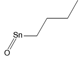 Butyltin oxide structure, CAS 51590-67-1