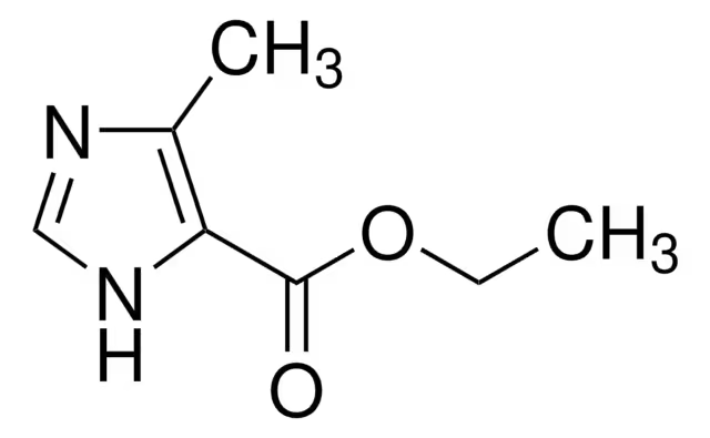 Ethyl 4-methyl-5-imidazolecarboxylate structure, CAS 51605-32-4