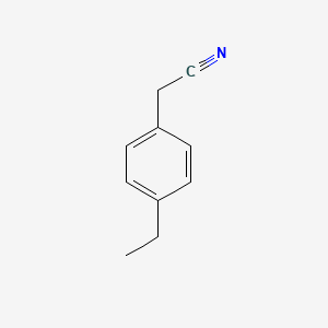 4-Ethylphenylacetonitrile structure, CAS 51632-28-1