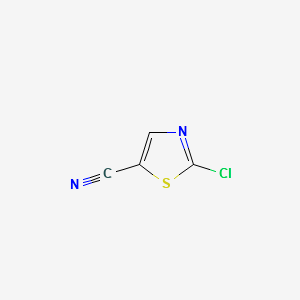2-Chlorothiazole-5-carbonitrile structure, CAS 51640-36-9