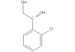 1-(2-Nitrophenyl)-1,2-ethanediol structure, CAS 51673-59-7