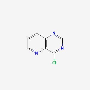4-Chloropyrido[3,2-d]pyrimidine structure, CAS 51674-77-2