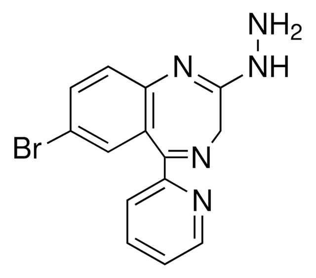 5-(2-Chlorophenyl)-7-bromo-1,4-benzodiazepin-2-one structure, CAS 51753-57-2