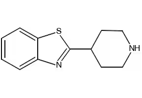 2-(4-Piperidinyl)-1,3-benzothiazole structure, CAS 51784-73-7