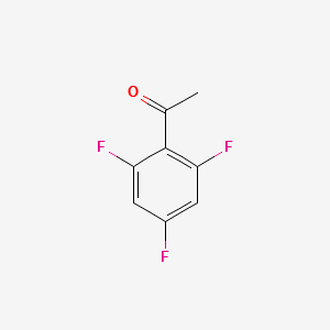 2',4',6'-Trifluoroacetophenone structure, CAS 51788-77-3