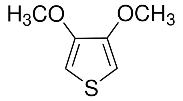 3,4-Dimethoxythiophene structure, CAS 51792-34-8