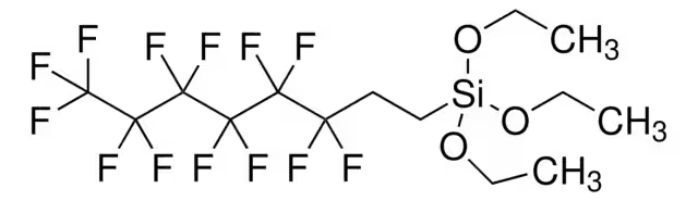 1H,1H,2H,2H-Perfluorooctyltriethoxysilane structure, CAS 51851-37-7