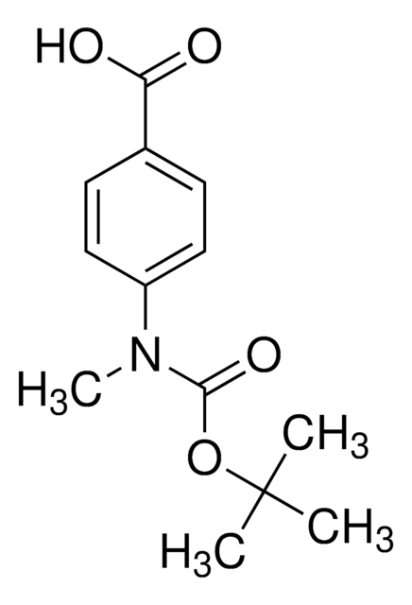 N-Formyl-4-(methylamino)benzoic acid structure, CAS 51865-84-0