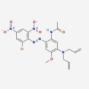 Disperse Blue 291G structure, CAS 51868-46-3