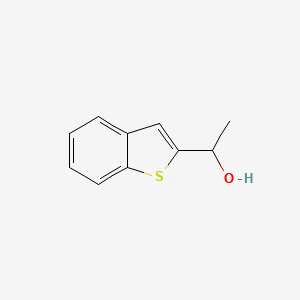 1-Benzothiophen-2-ylethanol structure, CAS 51868-95-2