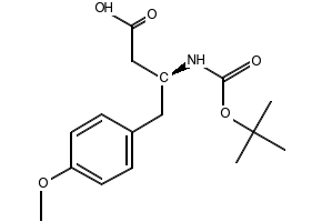 (S)-3-(Boc-amino)-4-phenylbutyric acid structure, CAS 51871-62-6