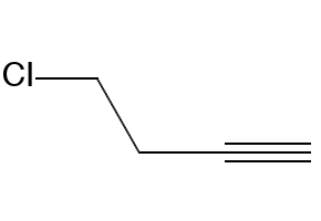 4-Chloro-1-butyne structure, CAS 51908-64-6