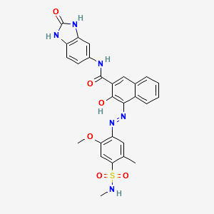 Pigment Red 185 structure, CAS 51920-12-8