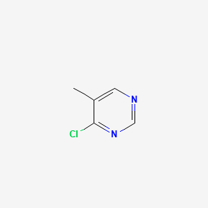4-Chloro-5-methylpyrimidine structure, CAS 51957-32-5