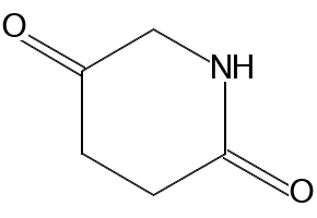 2,5-Piperidinedione structure, CAS 52065-78-8