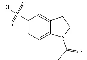1-Acetyl-5-indolinesulfonoyl chloride structure, CAS 52206-05-0