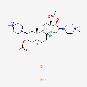 Pipecuronium bromide structure, CAS 52212-02-9