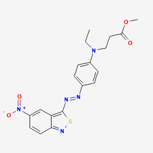 Disperse Blue 148 structure, CAS 52239-04-0