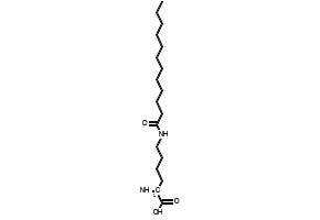 N'-Laruoyl-L-lysine structure, CAS 52315-75-0