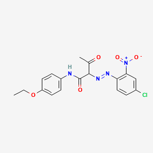 Pigment Yellow 75 structure, CAS 52320-66-8