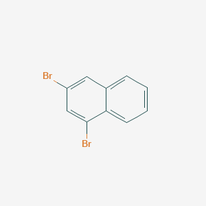 1,3-Dibromonaphthalene structure, CAS 52358-73-3
