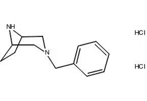 3-Methyl-3,8-diazabicyclo[3.2.1]octane dihydrochloride structure, CAS 52407-92-8