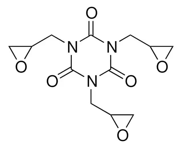 Tris(2,3-dibromopropyl) isocyanurate structure, CAS 52434-90-9