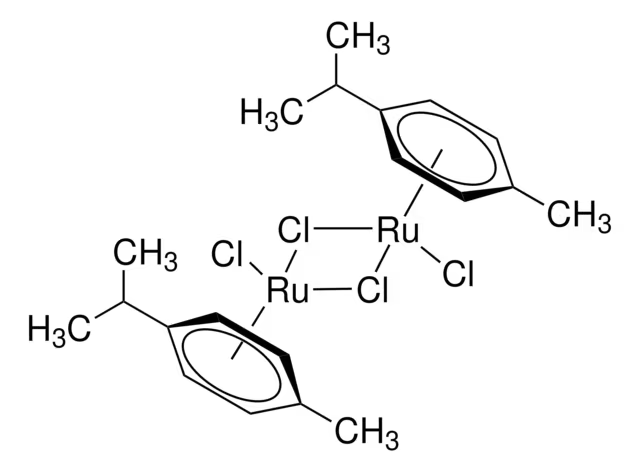 Dichloro(p-cymene)ruthenium(II) dimer structure, CAS 52462-29-0