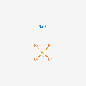 Sodium tetrabromoaurate structure, CAS 52495-41-7