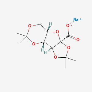 Dikegulac sodium structure, CAS 52508-35-7