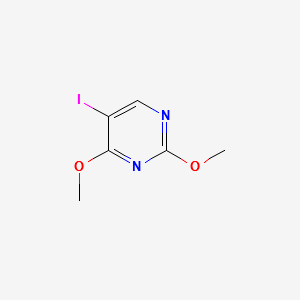 5-Iodo-2,4-dimethoxypyrimidine structure, CAS 52522-99-3