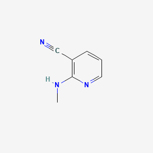 2-(Methylamino)nicotinonitrile structure, CAS 52583-87-6