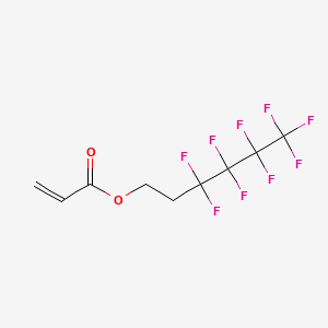 2-(Perfluorobutyl)ethyl acrylate structure, CAS 52591-27-2