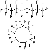Perfluoro-compound FC-77 structure, CAS 52623-00-4