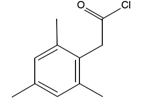 Mesitylacetyl chloride structure, CAS 52629-46-6