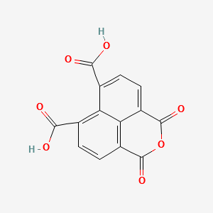 1,4,5,8-Naphthalenetetracarboxylic acid 1,8-monoanhydride structure, CAS 52671-72-4