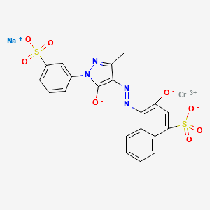 Acid Red 186 structure, CAS 52677-44-8