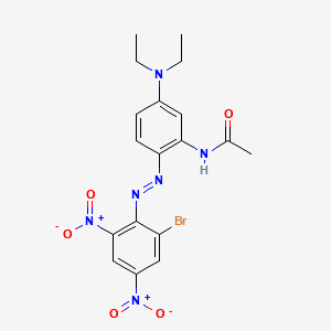 Disperse Violet 93 structure, CAS 52697-38-8